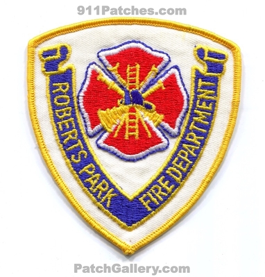 Roberts Park Fire Department Patch (Illinois)
Scan By: PatchGallery.com
