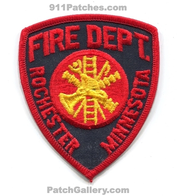 Rochester Fire Department Patch (Minnesota)
Scan By: PatchGallery.com
Keywords: dept.