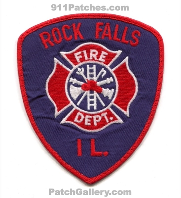 Rock Falls Fire Department Patch (Illinois)
Scan By: PatchGallery.com
