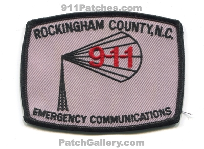 Rockingham County 911 Emergency Communications Patch (North Carolina)
Scan By: PatchGallery.com
Keywords: co. dispatcher