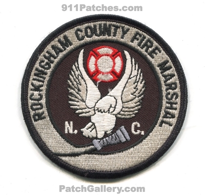 Rockingham County Fire Marshal Patch (North Carolina)
Scan By: PatchGallery.com
Keywords: co. department dept.
