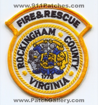 Rockingham County Fire and Rescue Department Patch (Virginia)
Scan By: PatchGallery.com
Keywords: co. & dept.