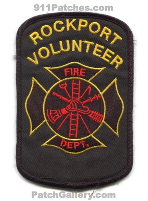 Rockport Volunteer Fire Department Patch (Texas)
Scan By: PatchGallery.com
Keywords: vol. dept.