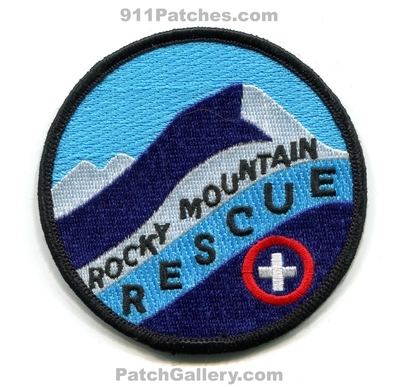 Rocky Mountain Rescue Group Patch (Colorado)
[b]Scan From: Our Collection[/b]
Keywords: search and sar ems