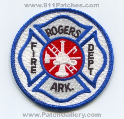 Rogers Fire Department Patch (Arkansas)
Scan By: PatchGallery.com
Keywords: dept. ark.