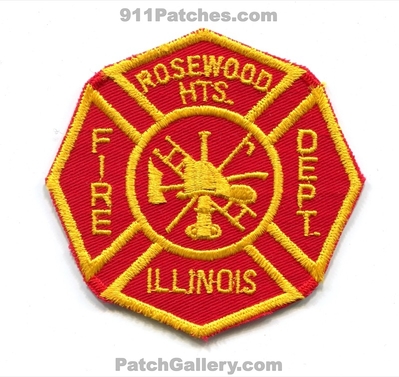 Rosewood Heights Fire Department Patch (Illinois)
Scan By: PatchGallery.com
