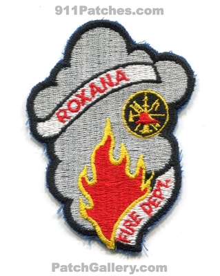 Roxana Fire Department Patch (Illinois)
Scan By: PatchGallery.com
