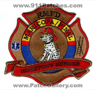 Rural Metro Fire Department Hometown Heroes (Arizona)
Scan By: PatchGallery.com
Keywords: rmfd dept. maricopa pinal county