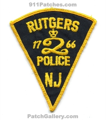 Rutgers Police Department Patch (New Jersey)
Scan By: PatchGallery.com
Keywords: dept. 1766