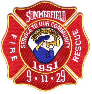 Summerfield Fire Rescue (North Carolina)
Thanks to Dave Slade for this scan.
