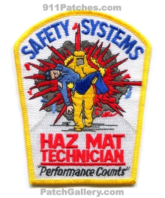 Safety Systems HazMat Technician Patch (Florida)
Scan By: PatchGallery.com
Keywords: haz-mat hazardous materials performance counts