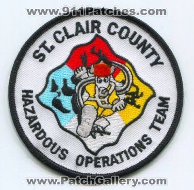 Saint Clair County Hazardous Operations Team (Michigan)
Scan By: PatchGallery.com
Keywords: st. co. hazmat haz-mat materials