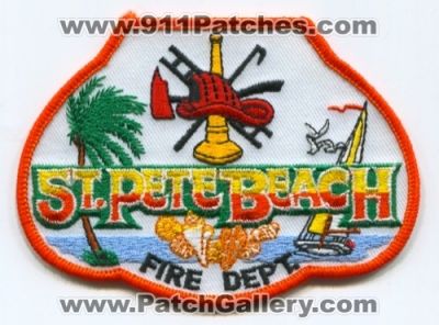 Saint Pete Beach Fire Department (Florida)
Scan By: PatchGallery.com
Keywords: st. dept.