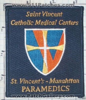 Saint Vincent's-Manahttan Paramedics (New York)
Thanks to swmpside for this picture.
Keywords: st. vincents catholic medical centers ems