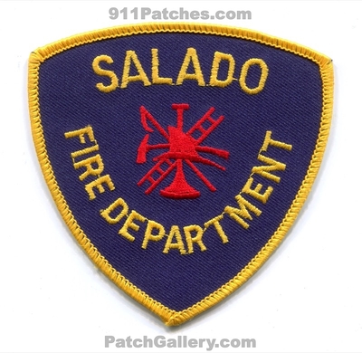 Salado Fire Department Patch (Texas)
Scan By: PatchGallery.com
Keywords: dept.