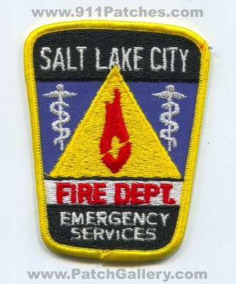 Salt Lake City Fire Department Emergency Services Patch (Utah)
Scan By: PatchGallery.com
Keywords: dept. es