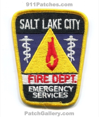 Salt Lake City Fire Department Emergency Services Patch (Utah)
Scan By: PatchGallery.com
Keywords: dept. es