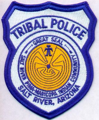 Salt River Pima Maricopa Indian Community Tribal Police (Arizona)
Thanks to EmblemAndPatchSales.com for this scan.
