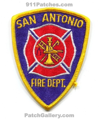 San Antonio Fire Department Patch (Texas)
Scan By: PatchGallery.com
Keywords: dept.