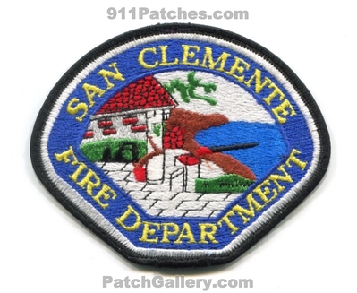 San Clemente Fire Department Patch (California)
Scan By: PatchGallery.com
Keywords: dept.