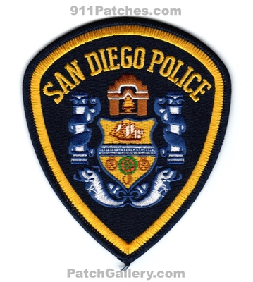 San Diego Police Department Patch (California)
Scan By: PatchGallery.com
Keywords: dept.