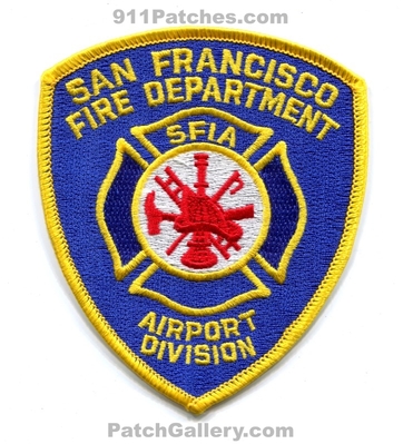 San Francisco International Airport Fire Department Patch (California)
Scan By: PatchGallery.com
Keywords: intl. dept. sfia division aircraft rescue firefighter firefighting arff crash cfr