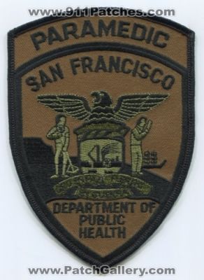 San Francisco Paramedic (California)
Scan By: PatchGallery.com
Keywords: Ems department dept. of public health