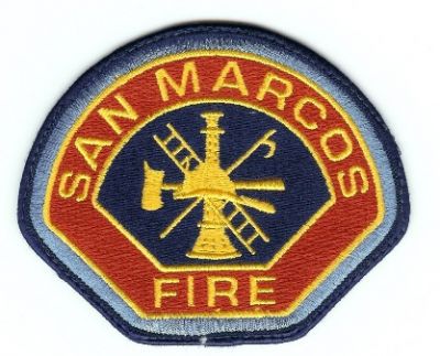 San Marcos Fire
Thanks to PaulsFirePatches.com for this scan.
Keywords: california