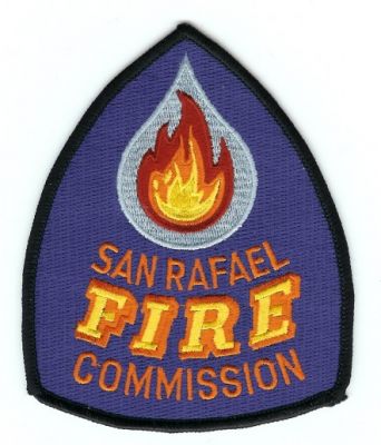 San Rafael Fire Commission
Thanks to PaulsFirePatches.com for this scan.
Keywords: california