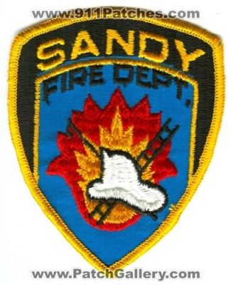 Sandy Fire Department (Utah)
Scan By: PatchGallery.com
Keywords: dept.