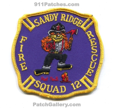 Sandy Ridge Fire Rescue Department Squad 12 Patch (North Carolina)
Scan By: PatchGallery.com
Keywords: dept. company co.
