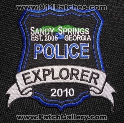 Sandy Springs Police Department Explorer Post 2010 (Georgia)
Thanks to Matthew Marano for this picture.
Keywords: dept.