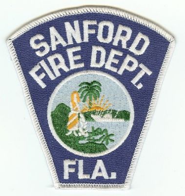 Sanford Fire Dept
Thanks to PaulsFirePatches.com for this scan.
Keywords: florida department