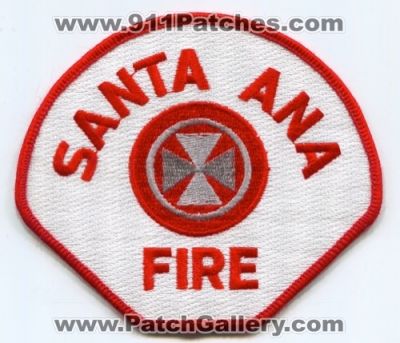 Santa Ana Fire Department Patch (California) (Defunct)
Scan By: PatchGallery.com
Now Orange County Fire
Keywords: dept.