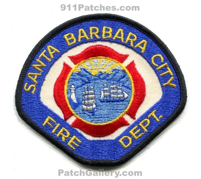Santa Barbara City Fire Department Patch (California)
Scan By: PatchGallery.com
Keywords: dept.