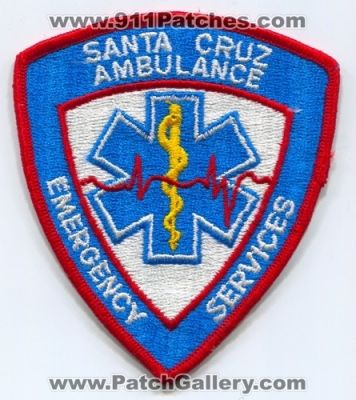 Santa Cruz Ambulance Emergency Services (California)
Scan By: PatchGallery.com
Keywords: Ems medical