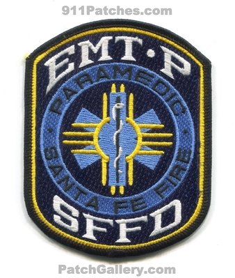 Santa Fe Fire Department Paramedic Patch (New Mexico)
Scan By: PatchGallery.com
Keywords: dept. sffd emergency medical technician emt-p