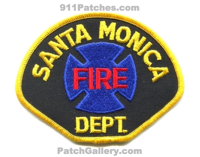 Santa Monica Fire Department Patch (California)
Scan By: PatchGallery.com
Keywords: dept.