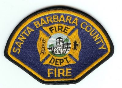 Santa Barbara County Fire Dept
Thanks to PaulsFirePatches.com for this scan.
Keywords: california department