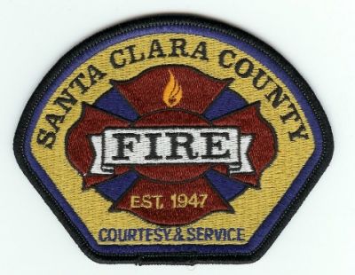 Santa Clara County Fire
Thanks to PaulsFirePatches.com for this scan.
Keywords: california