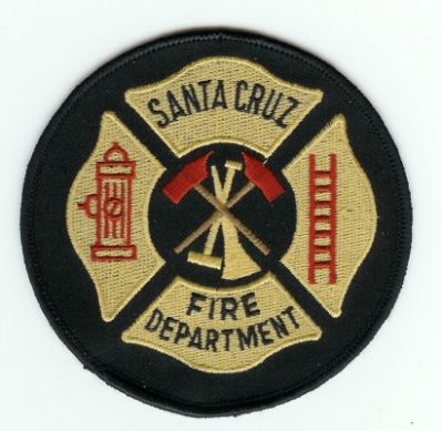 Santa Cruz Fire Department
Thanks to PaulsFirePatches.com for this scan.
Keywords: california