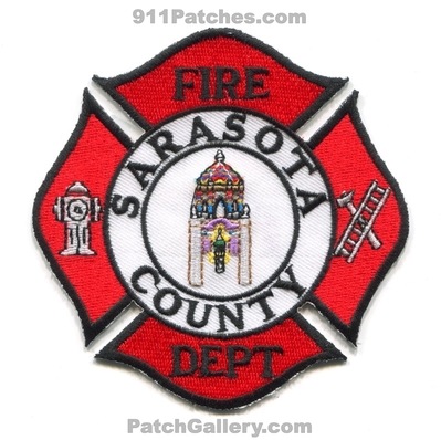 Sarasota County Fire Department Patch (Florida)
Scan By: PatchGallery.com
Keywords: co. dept.