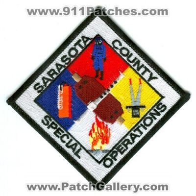 Sarasota County Fire Department Special Operations (Florida)
Scan By: PatchGallery.com
Keywords: dept.
