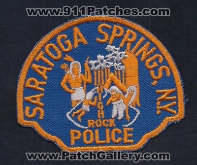 Saratoga Springs Police Department (New York)
Thanks to Paul Howard for this scan.
Keywords: dept. n.y.