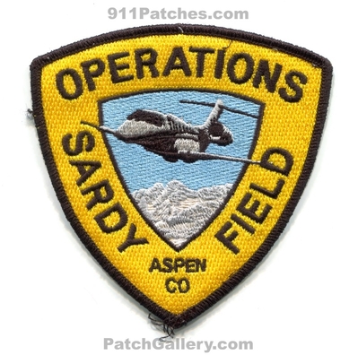 Sardy Field Airport Operations Aspen Patch (Colorado)
[b]Scan From: Our Collection[/b]
