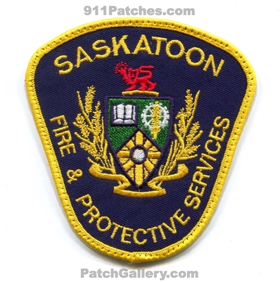 Saskatoon Fire and Protective Services Patch (Canada)
Scan By: PatchGallery.com
Keywords: &