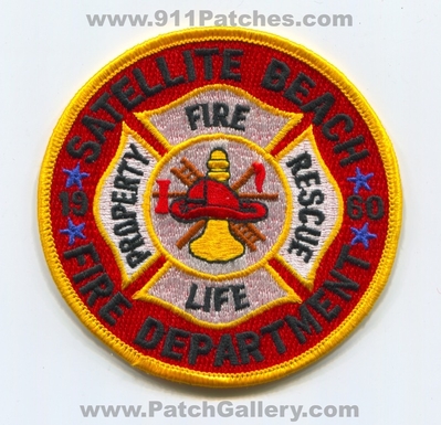 Satellite Beach Fire Rescue Department Patch (Florida)
Scan By: PatchGallery.com
Keywords: dept. life property 1960