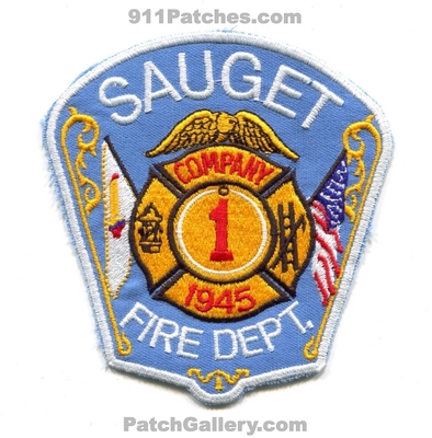 Sauget Fire Department Company 1 Patch (Illinois)
Scan By: PatchGallery.com
Keywords: 1945