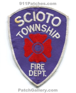 Scioto Township Fire Department Patch (Ohio)
Scan By: PatchGallery.com
Keywords: twp. dept.