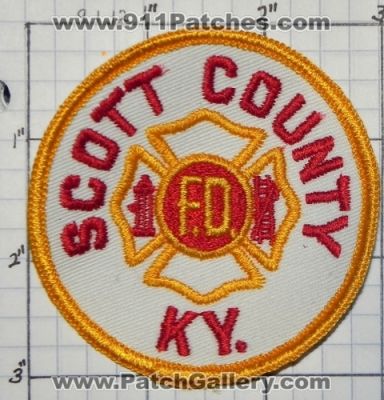 Scott County Fire Department (Kentucky)
Thanks to swmpside for this picture.
Keywords: dept. f.d. fd ky.